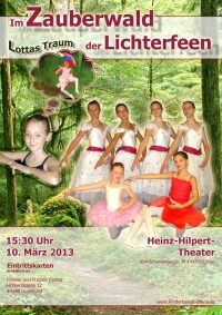 Die Ballettschule Dortmund Grand Jeté  „Im Zauberwald der Lichterfeen“